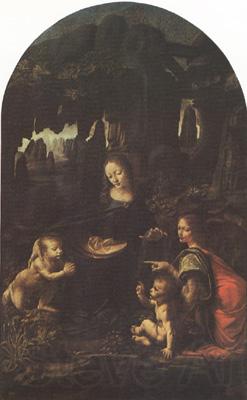LEONARDO da Vinci Virgin of th Rock (mk08)